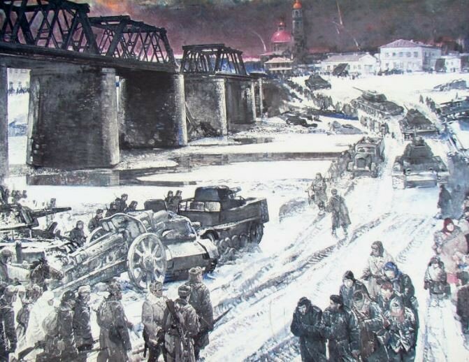 В декабре 1941 года воины-чекисты приняли участие в Елецкой наступательной операции