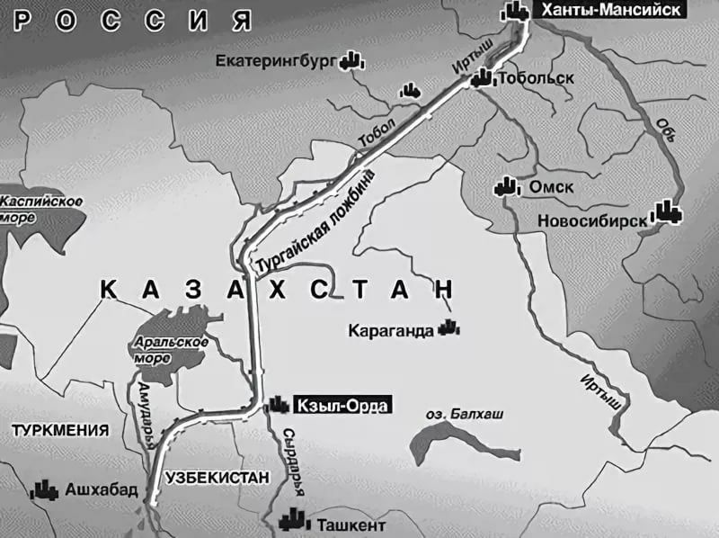 Поворот сибирских рек