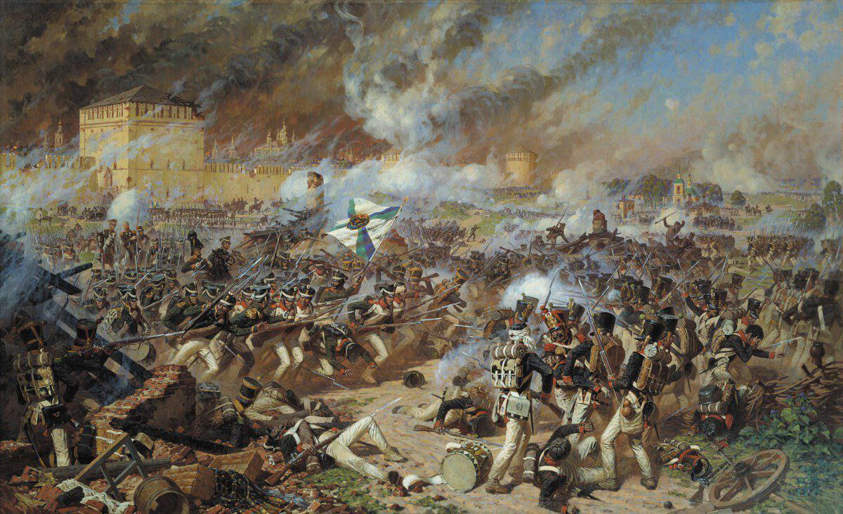 Как Русская армия защищала Смоленск в 1812 г.