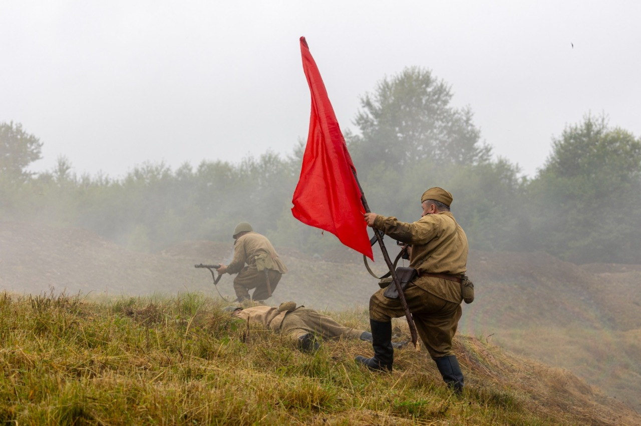 Участники полевых сборов «Я – патриот» увидят военно-историческую реконструкцию боя за пост Хандаса на Сахалине
