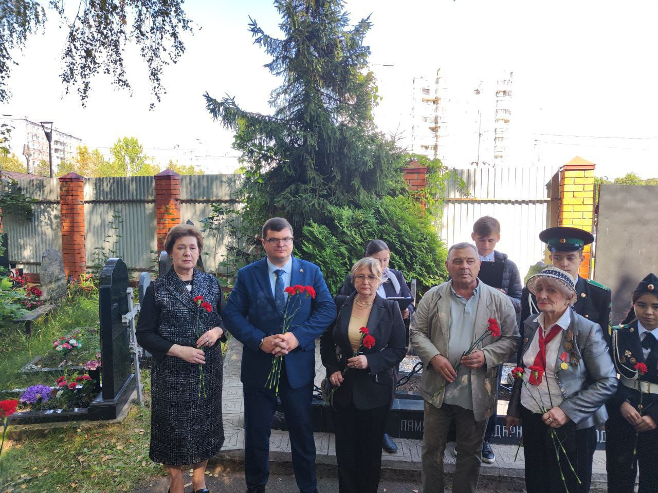 В столице состоялась Мемориально-патронатная акция ко Дню города Москвы