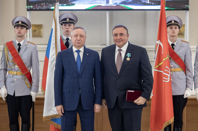 Грачья Погосян награжден орденом Дружбы
