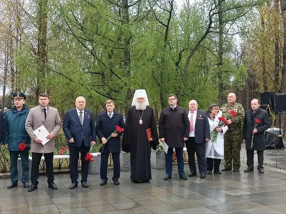 На Поклонной горе прошла Акция памяти к 40-летию ликвидации аварии на Чернобыльской АЭС